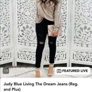 Brand new with tags - Judy Blue black jeans - size 9/29